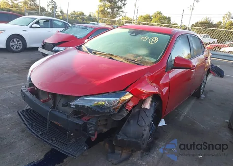 2017 Toyota Corolla Le из США, поврежденный, VIN 2T1BURHE5HC805706